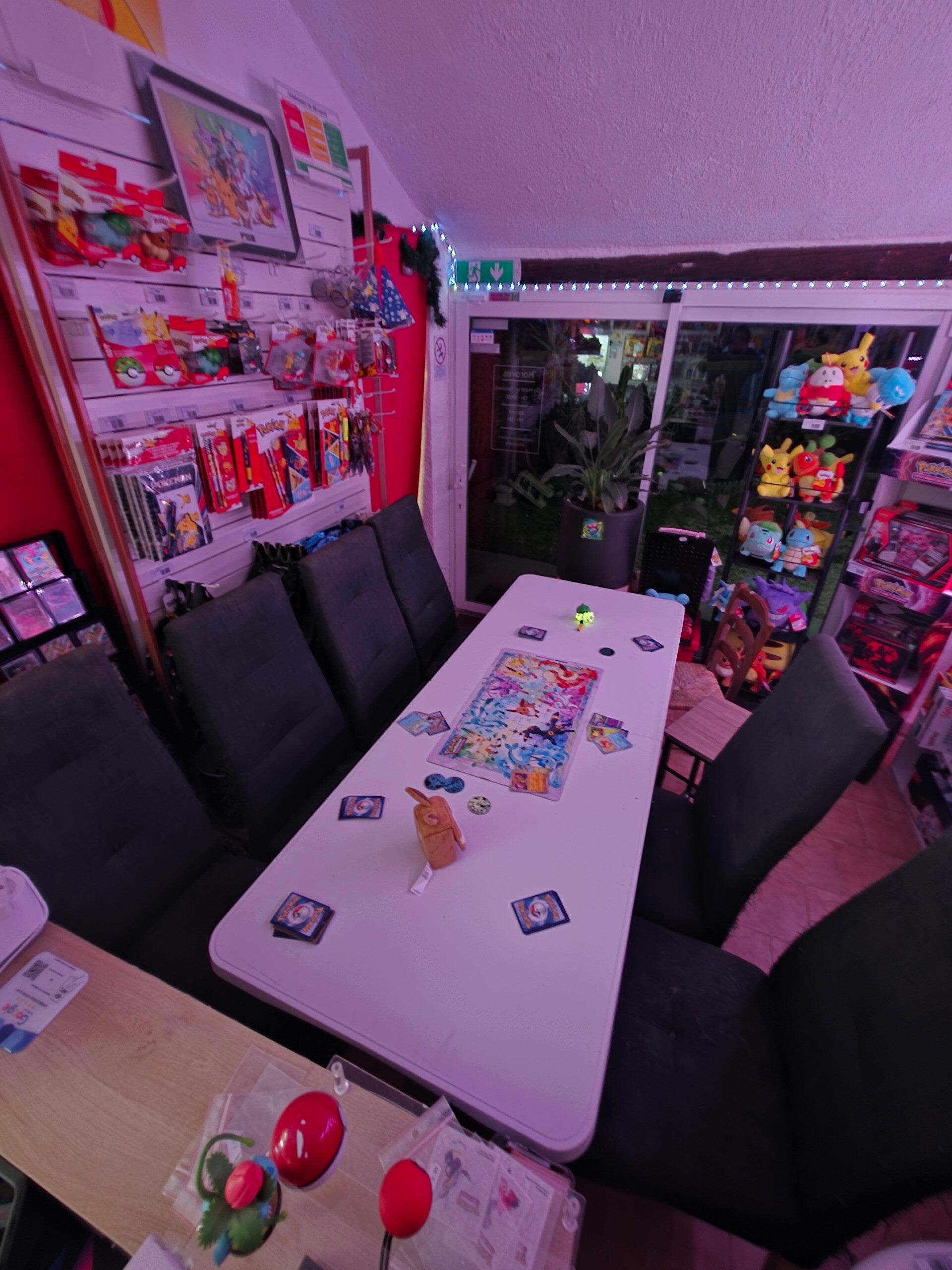 L’espace de jeu de la boutique Yokaï Fusion à La Motte
