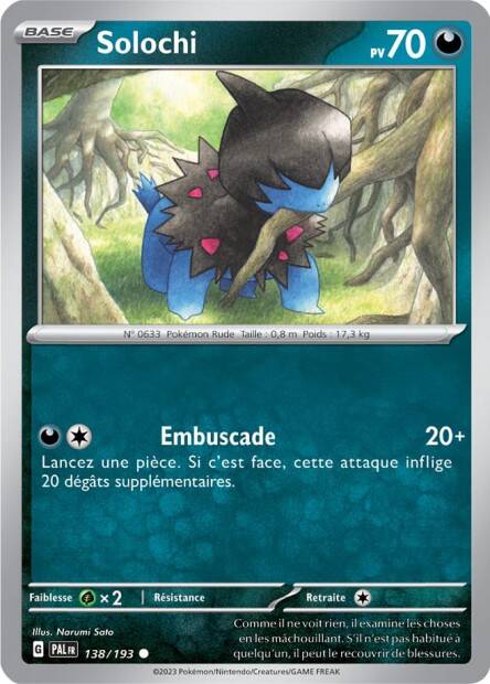 Écarlate et Violet Évolution à Paldea — Solochi