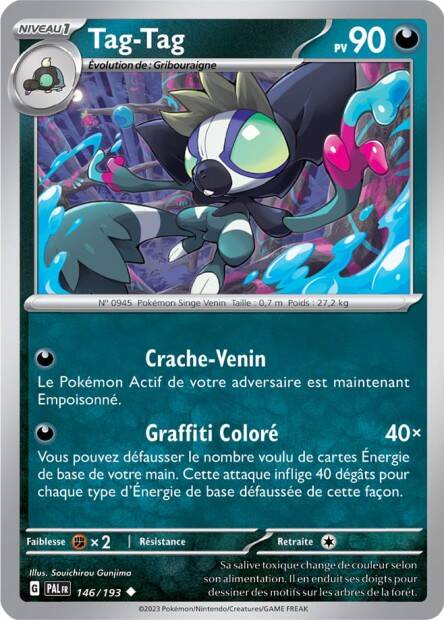 Écarlate et Violet Évolution à Paldea — Tag-Tag