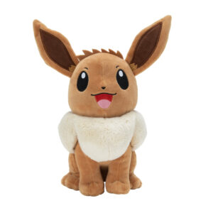Peluche Pokémon Évoli de 30 cm, vue de face