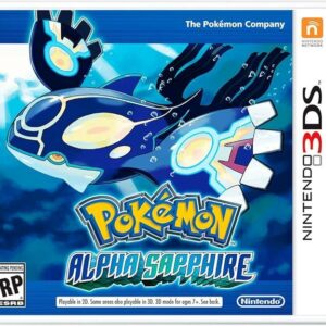 Boîte du jeu Pokémon Saphir Alpha sur Nintendo 3DS