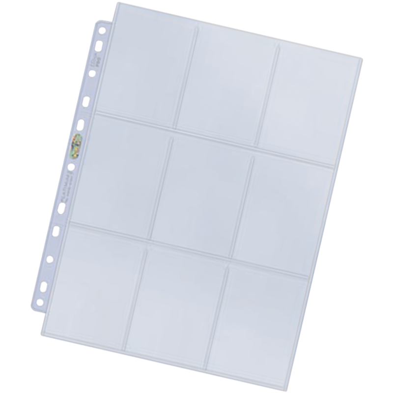 Ultra PRO : feuilles de classeur Platinum 9