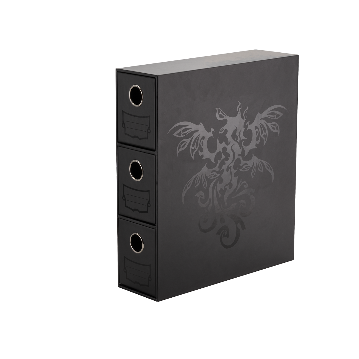 Dragon Shield – Fortress – Tiroirs de rangement 3 niveaux – Noir