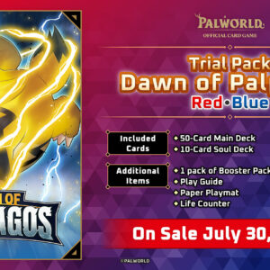 Palworld OCG - Trial Deck Red-Blue - Dawn of Palpagos EN - 1re édition