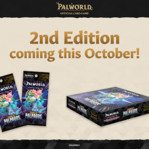 Palworld OCG – Dawn of Palpagos BP01 – 2nd Edition – Display de 12 boosters – Anglais – Précommande