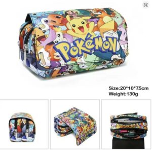 Trousse Pokémon Double Compartiment + Rangement Règles