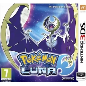 Boîte du jeu Pokémon Lune sur Nintendo 3DS