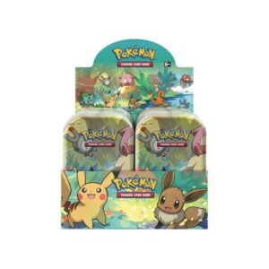 Display scellée de 10 mini-tins Amis de kanto 2019 reprint