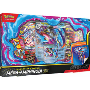 RESTOCK – Pokémon – Coffret Premium Méga-Amphinobi-ex – 8 boosters – Français