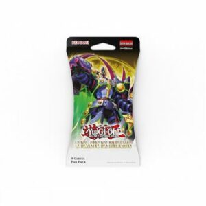Yu-Gi-Oh! – Booster cartonné Le Désastre des Dimensions – Français