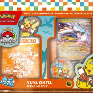 Deck Pokémon Championnats du Monde 2025 Yuya Okita – Orange – Français