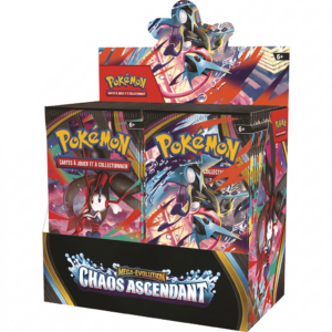 RESTOCK – Pokémon – Display 36 boosters ME04 Chaos Ascendant – Français