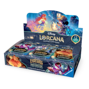RESTOCK – Disney Lorcana – Boîte de 24 boosters – Chapitre 10 Lueurs dans les profondeurs