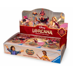 RESTOCK – Disney Lorcana – Boîte de 24 boosters – Chapitre 8 Le Règne de Jafar
