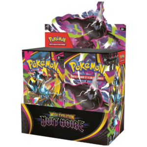 RESTOCK – Pokémon – Display 36 boosters ME05 Nuit Noire – Français