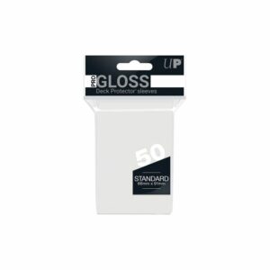 Ultra PRO Pro-Gloss – 50 pochettes transparentes standard 66 × 91 mm
